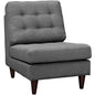 Empress Upholstered Fabric Lounge Chair by Modway