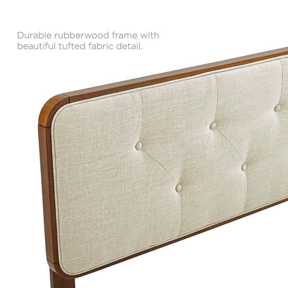 Bridgette Wood Queen Platform Bed With Angular Frame by Modway