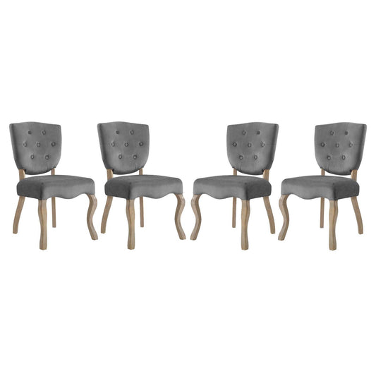 Array Dining Side Chair Set of 4 by Modway