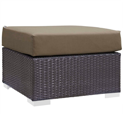 Convene 5 Piece Set Outdoor Patio with Fire Pit by Modway