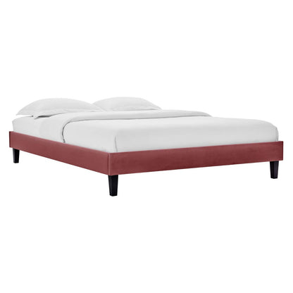 Elise Performance Velvet Twin Platform Bed by Modway