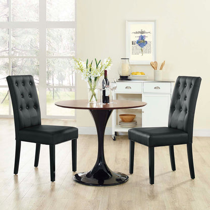 Confer Vinyl Dining Side Chair Set of 2 by Modway