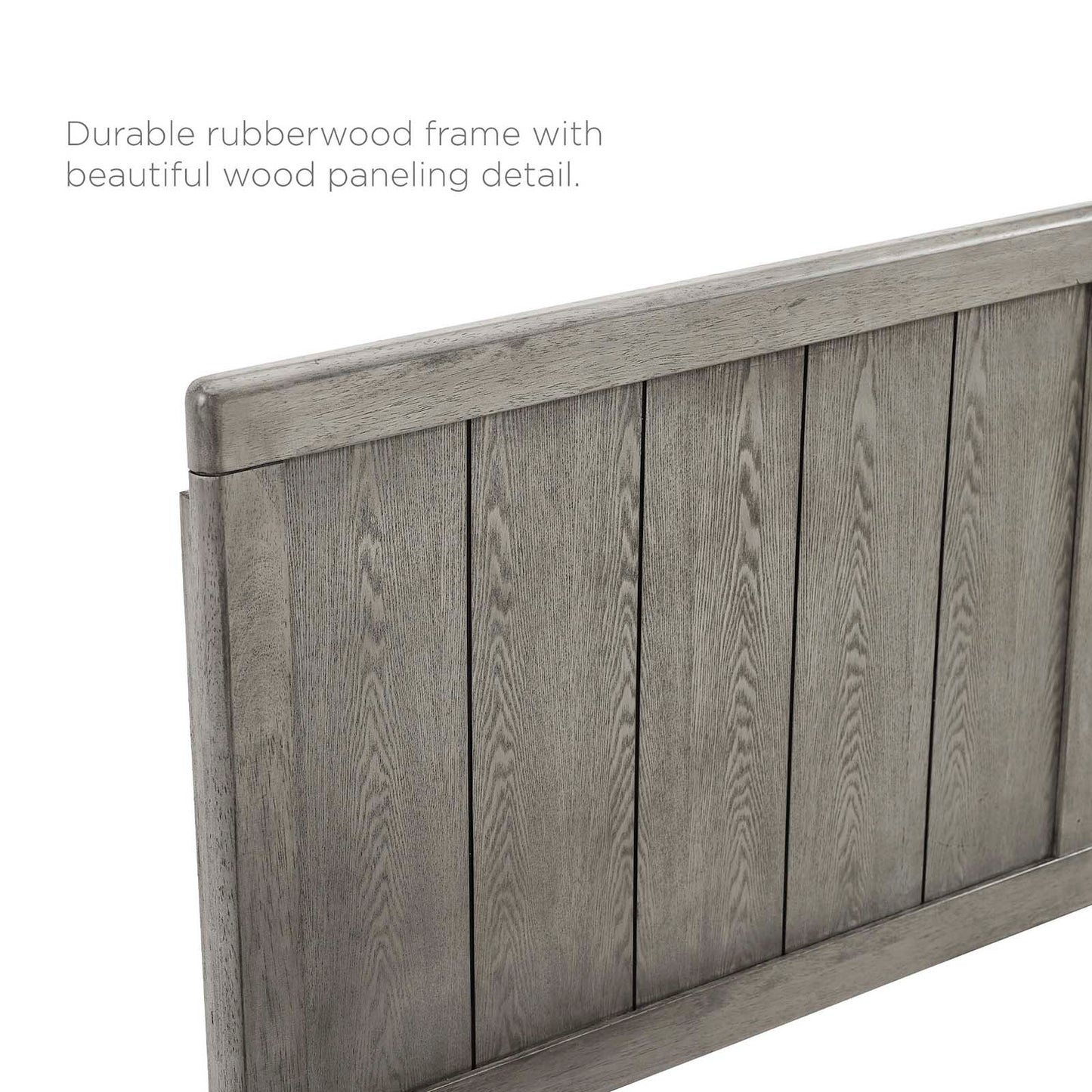 Alana Wood Full Platform Bed With Angular Frame by Modway