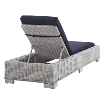 Conway Sunbrella¨ Outdoor Patio Wicker Rattan Chaise Lounge by Modway