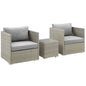 Repose 3 Piece Outdoor Patio Sectional Set by Modway