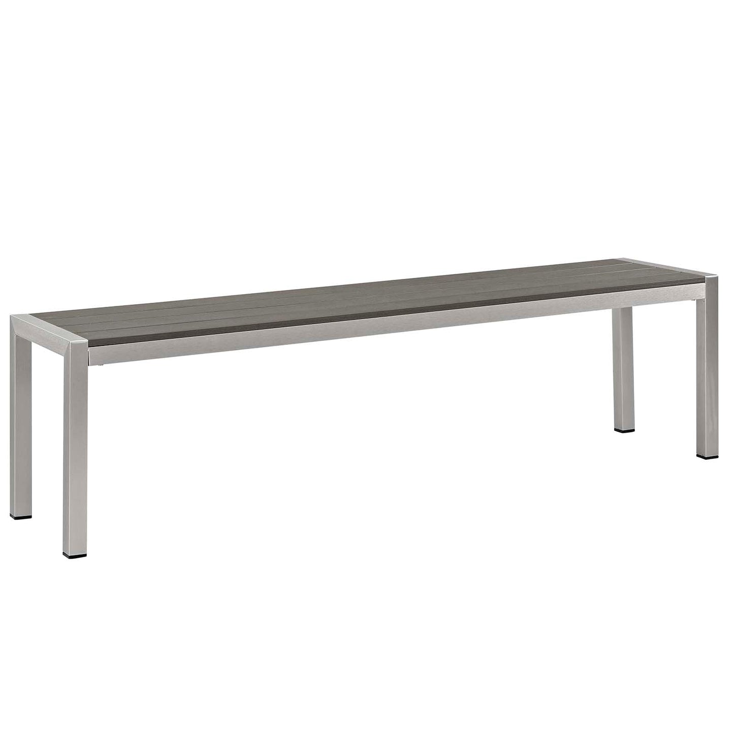 Shore 3 Piece Outdoor Patio Aluminum Dining Set by Modway