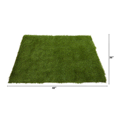 3' x 4' Artificial Professional Grass Turf Carpet UV Resistant