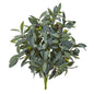 21"  Olive Bush with Berries Artificial Plant (Set of 3)