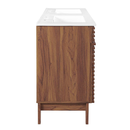 Render 48" Double Sink Bathroom Vanity by Modway