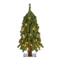 2' Grand Alpine Artificial Christmas Tree with 35 Clear Lights
