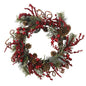 24"  Assorted Berry Wreath