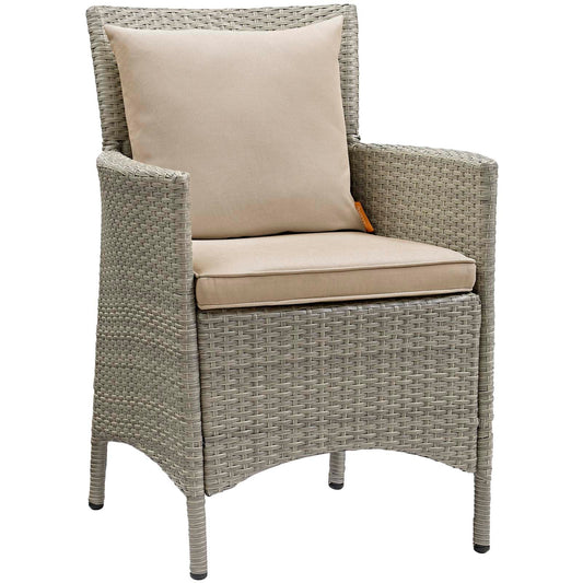 Conduit Outdoor Patio Wicker Rattan Dining Armchair by Modway