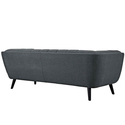 Bestow 2 Piece Upholstered Fabric Sofa and Armchair Set by Modway