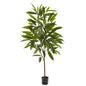 52" Long Leaf Ficus Artificial Plant