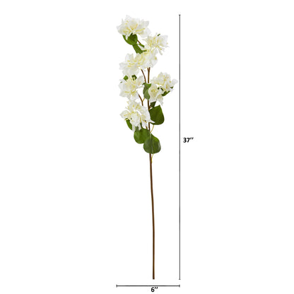37" Bougainvillea Artificial Flower (Set of 4)