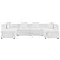 Saybrook 6-Piece Outdoor Patio Upholstered Sectional Sofa by Modway