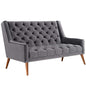 Peruse Performance Velvet Loveseat by Modway