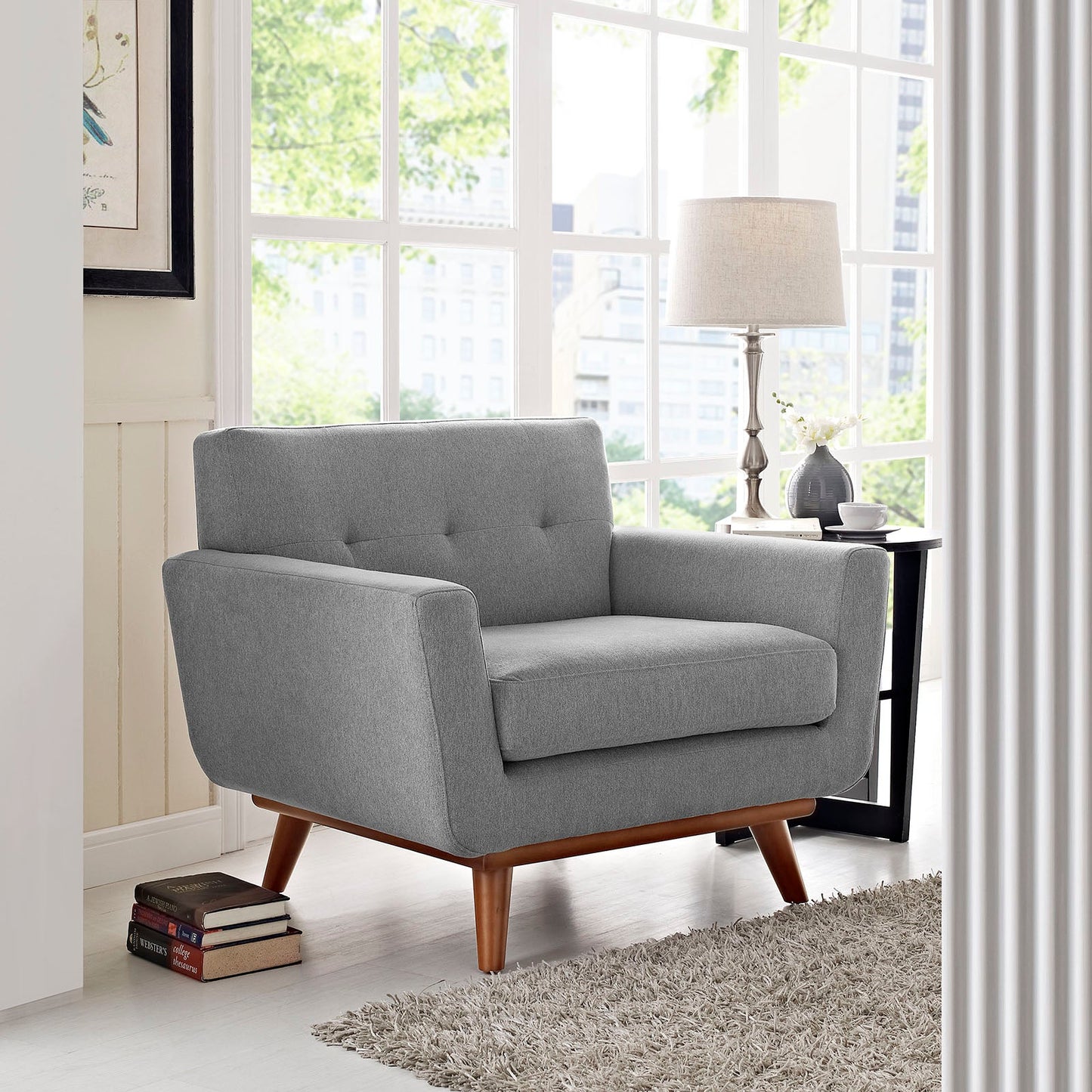 Engage Upholstered Fabric Armchair by Modway