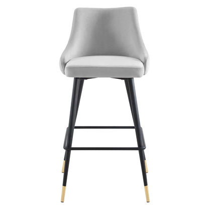Adorn Performance Velvet Bar Stool by Modway