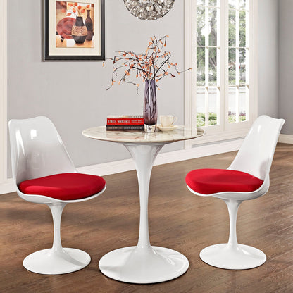 Lippa 28" Round Faux Marble Dining Table by Modway