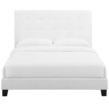 Melanie Tufted Button Upholstered Fabric Queen Platform Bed by Modway