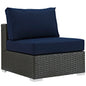 Sojourn Outdoor Patio Fabric Sunbrella¨ Armless by Modway