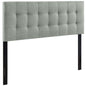 Lily Upholstered Fabric Full Headboard by Modway