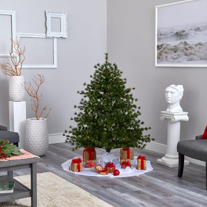 5' Colorado Mountain Pine Artificial Christmas Tree w/ 250 Clear Lights
