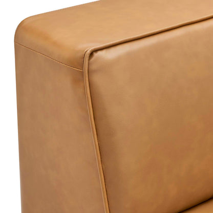 Mingle 7-Piece Vegan Leather Sectional Sofa by Modway