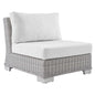 Conway Sunbrella¨ Outdoor Patio Wicker Rattan Armless Chair by Modway