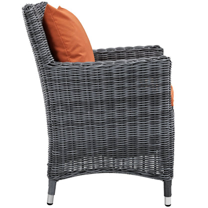 Summon 11 Piece Outdoor Patio Sunbrella¨ Dining Set by Modway