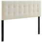 Lily Upholstered Fabric King Headboard by Modway