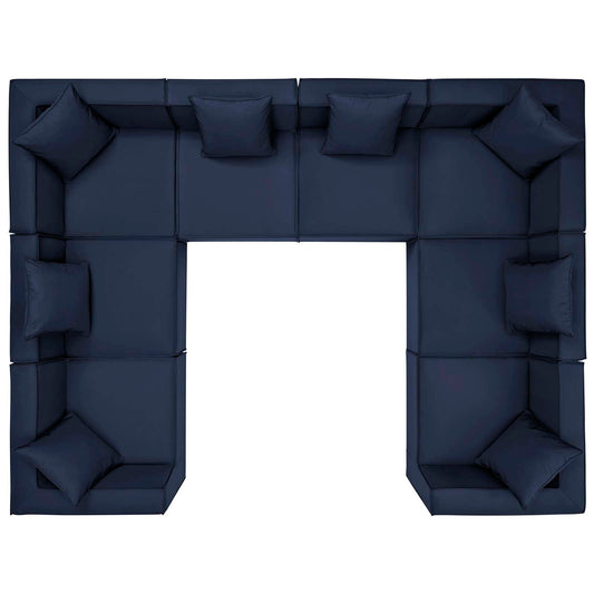 Saybrook 8-Piece Outdoor Patio Upholstered Sectional Sofa by Modway