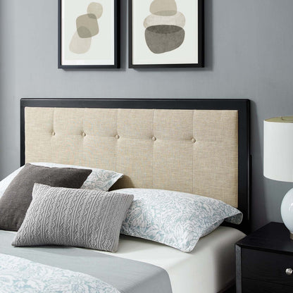 Willow Wood King Platform Bed With Splayed Legs by Modway