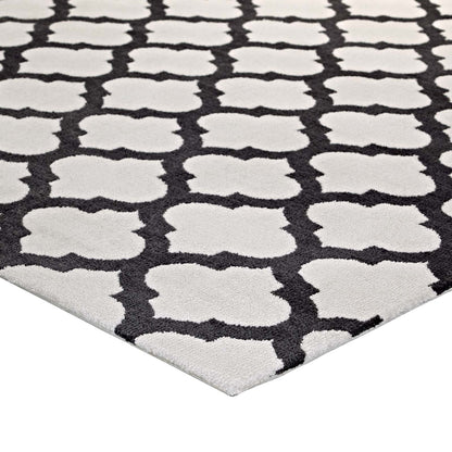 Lida Moroccan Trellis 5x8 Area Rug by Modway