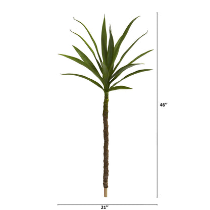 46" Yucca Head Artificial Plant (Set of 2)