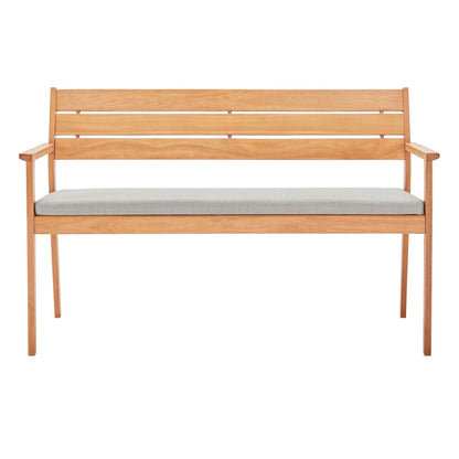 Viewscape Outdoor Patio Ash Wood Loveseat by Modway