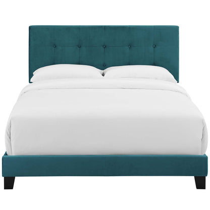 Amira Performance Velvet Full Bed by Modway