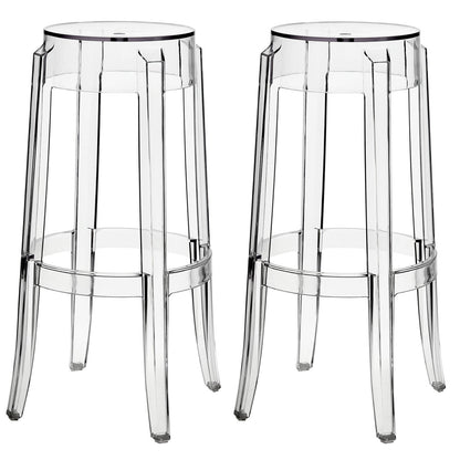 Casper Bar Stool Backless Set of 2 by Modway