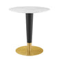 Zinque 28" Artificial Marble Dining Table by Modway