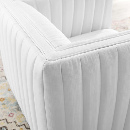 Conjure Tufted Swivel Upholstered Armchair by Modway
