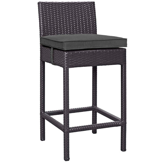 Convene Outdoor Patio Fabric Bar Stool by Modway