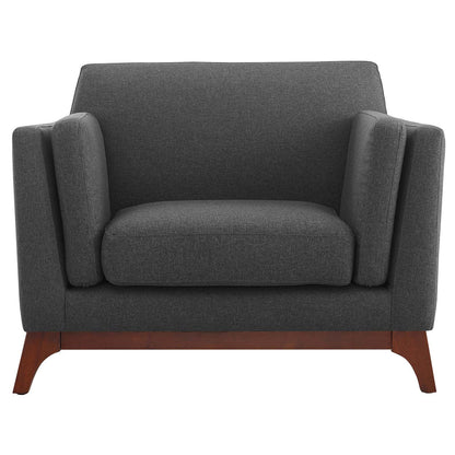 Chance Upholstered Fabric Armchair by Modway