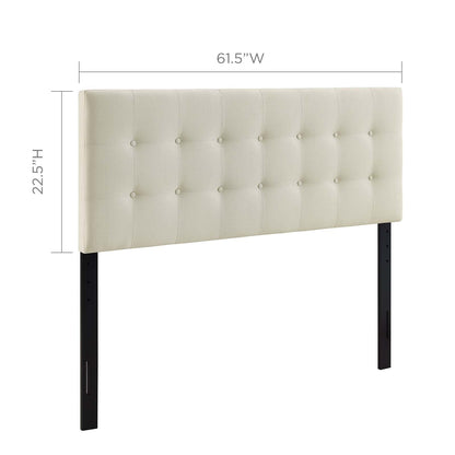 Emily Upholstered Fabric Queen Headboard by Modway