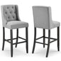 Baronet Upholstered Fabric Bar Stool Set of 2 by Modway