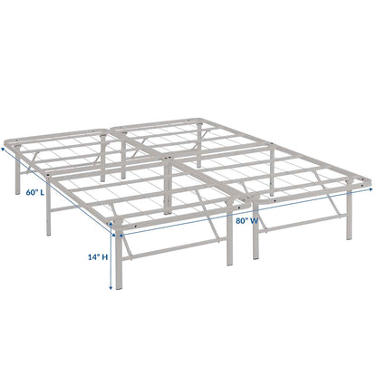 Horizon Stainless Steel Queen Bed Frame by Modway