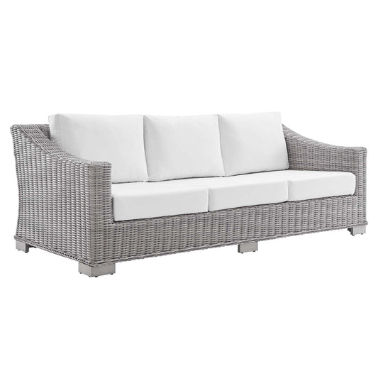 Conway Sunbrella¨ Outdoor Patio Wicker Rattan Sofa by Modway