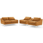 Harness 3 Piece Stainless Steel Base Leather Set by Modway