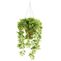 48' Wandering Jew Artificial Plant in Hanging Basket (Real Touch)