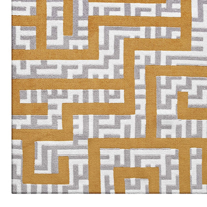 Nahia Geometric Maze 8x10 Area Rug by Modway